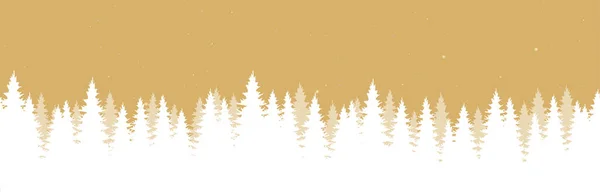 Archivo Vectorial Eps Que Muestra Paisaje Natural Navidad Con Campos — Archivo Imágenes Vectoriales