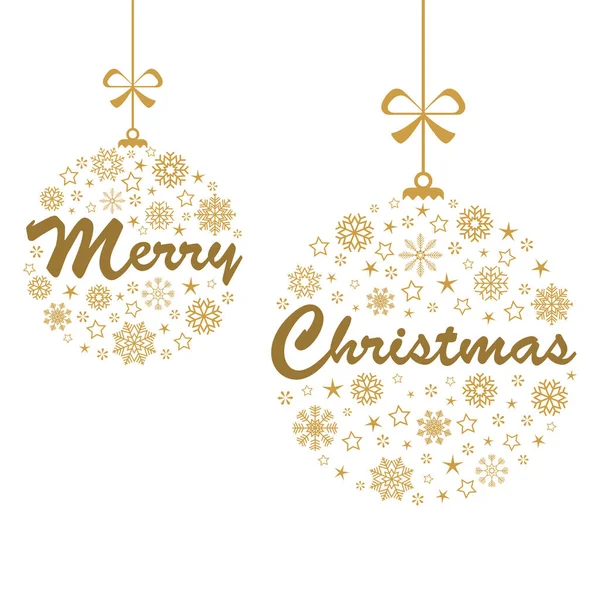 Xmas ve kış zamanı kavramları için farklı soyut kar taneleri simgeleriyle süslenmiş takılar, Mutlu Noeller mesajları iki takı içinde.