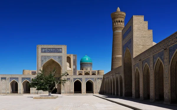 Poi Kalyan arkkitehtoninen kompleksi Bukharassa, Uzbekistanissa — kuvapankkivalokuva