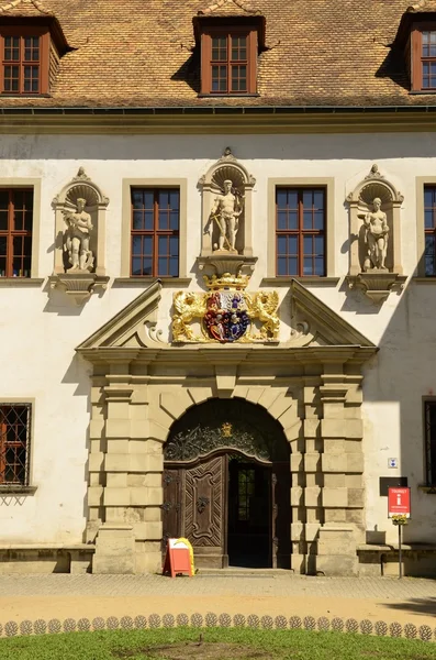 Bad muskau starý hrad v parku — Stock fotografie