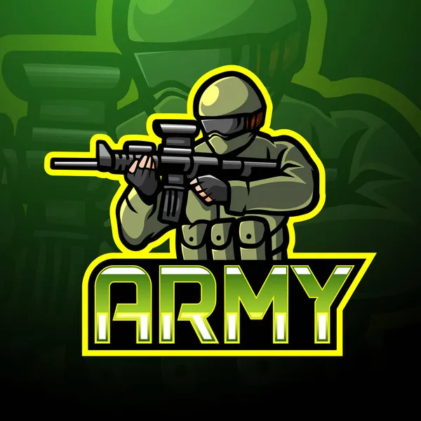Ordu Esport Logosu Tasarımı — Stok Vektör