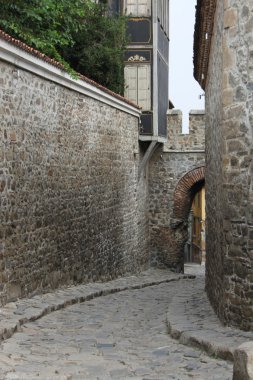 arnavut kaldırımlı sokak