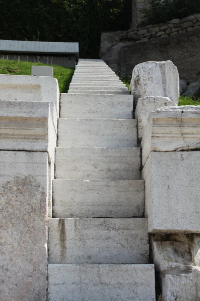 Escaleras blancas — Foto de Stock