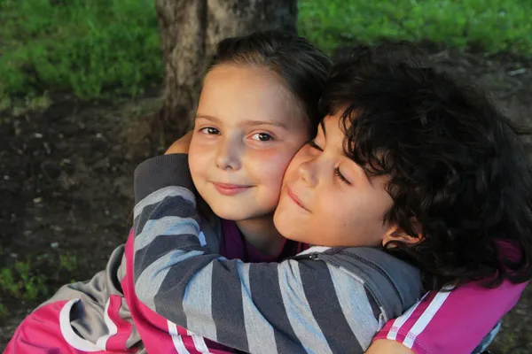 Kinderen liefde — Stockfoto