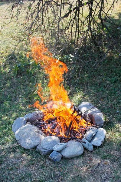 Campfire — Stock Photo, Image