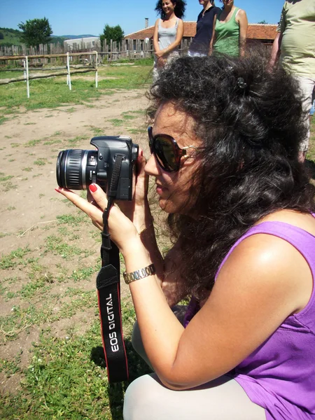 Foto menina — Fotografia de Stock