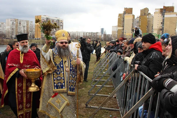 Epiphany 6 of January, 2012, Sofia — Stock Photo, Image