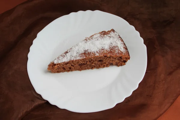 Torta al cacao — Foto Stock