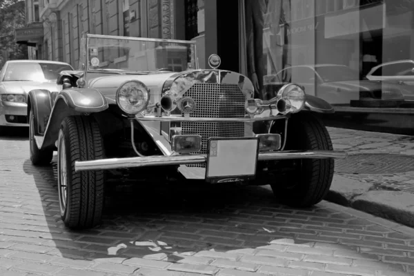 Retro araba mercedes benz