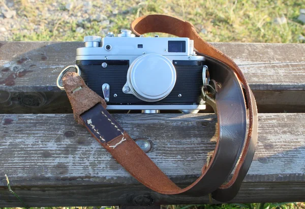 Eski fotoğraf makinesi — Stok fotoğraf
