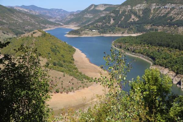 Niesamowity Widok Pięknych Meandrów Rzeki Arda Wschodnich Rodopach Bułgarii — Zdjęcie stockowe