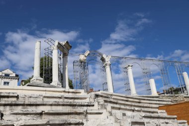 Bulgaristan 'ın antik Stara Zagora kentinin manzarasına Augusta Trayana adı verildi.