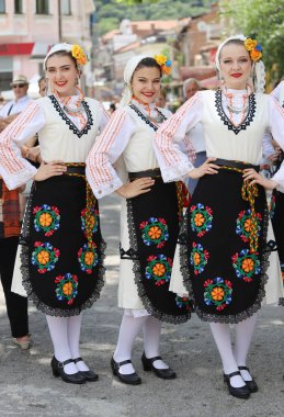 Kyustendil, Bulgaristan - 06. - 25. 2022: Kyustendil 2022 Kiraz Festivali