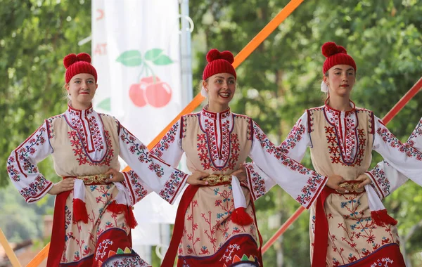 Kyustendil Βουλγαρία 2022 Φεστιβάλ Κεράσι Στο Kyustendil 2022 — Φωτογραφία Αρχείου