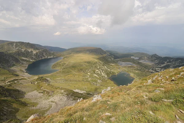 Beautiful Rila Mountain Range Bulgaria Its Famous Seven Lakes General — Foto de Stock