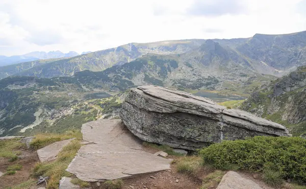 Beautiful Rila Mountain Range Bulgaria Its Famous Seven Lakes General — Stockfoto