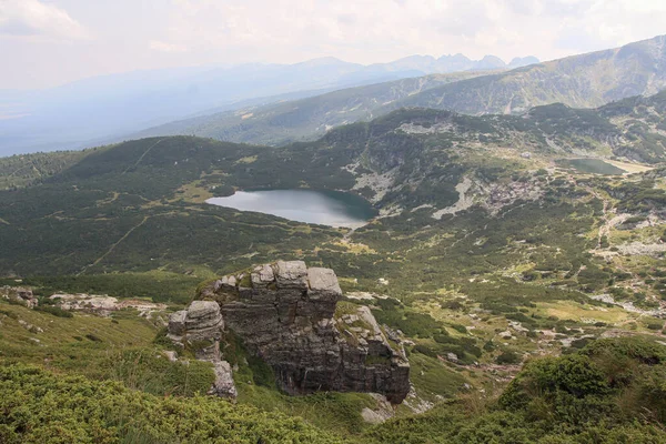 Beautiful Rila Mountain Range Bulgaria Its Famous Seven Lakes General — Foto de Stock