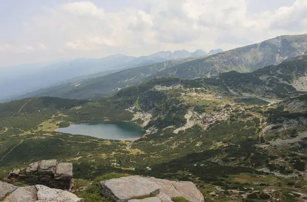 Beautiful Rila Mountain Range Bulgaria Its Famous Seven Lakes General — Foto de Stock