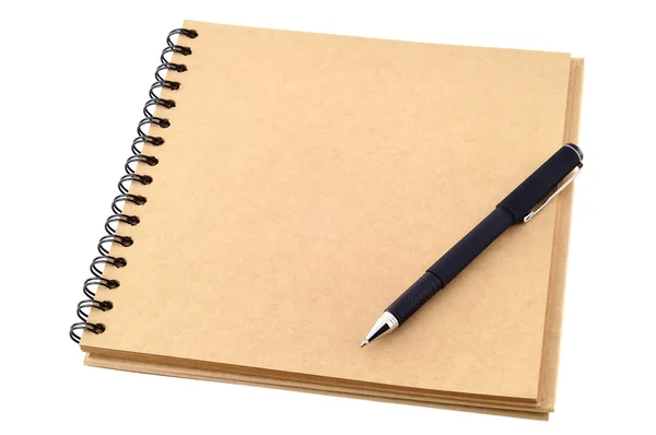 Open blank note book — Stock Photo, Image