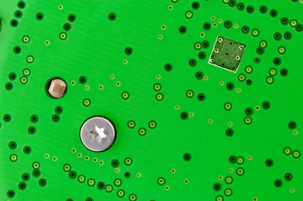 緑の回路基板 — ストック写真