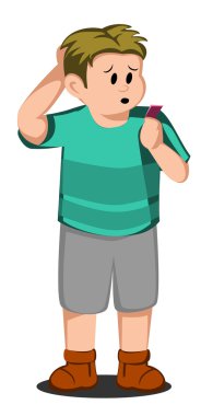 çocuğun kafası karışık