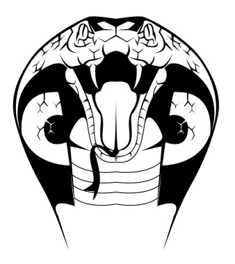 Cobra Illustration clipart