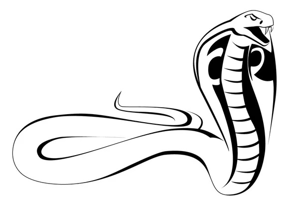 Vettore Cobra — Vettoriale Stock