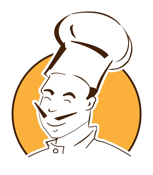 Símbolo del chef — Vector de stock