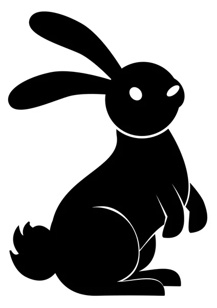 Support de lapin — Image vectorielle