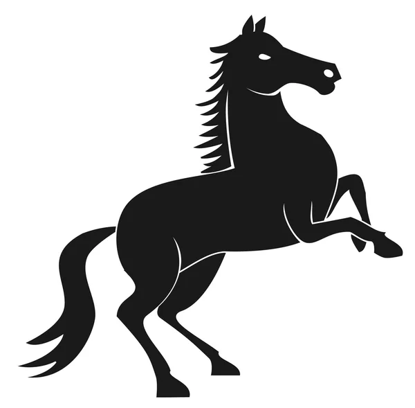 Suporte de cavalo — Vetor de Stock