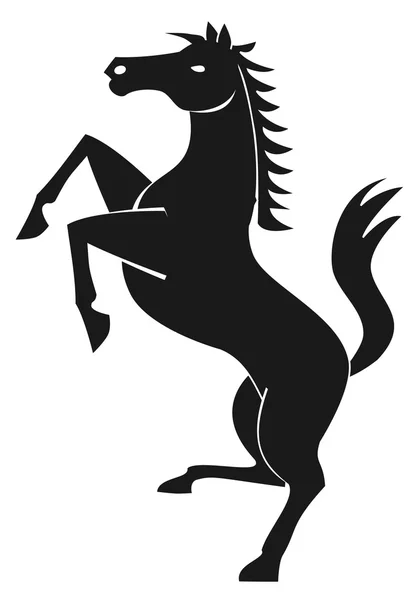 Suporte de cavalo —  Vetores de Stock