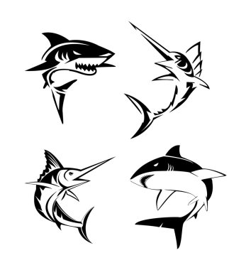 büyük balık koleksiyonu ayarla