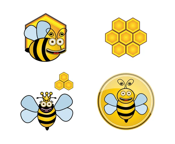 Bijenkorf — Stockvector