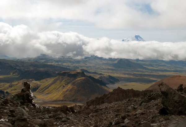 Paesaggio selvaggio su Kamchatka — Foto Stock