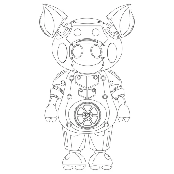 Desenhos de Piggy Roblox para Colorir e Imprimir 