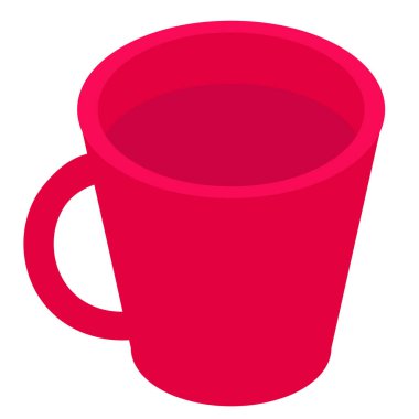 İzole edilmiş beyaz arkaplanda vektör kabı.