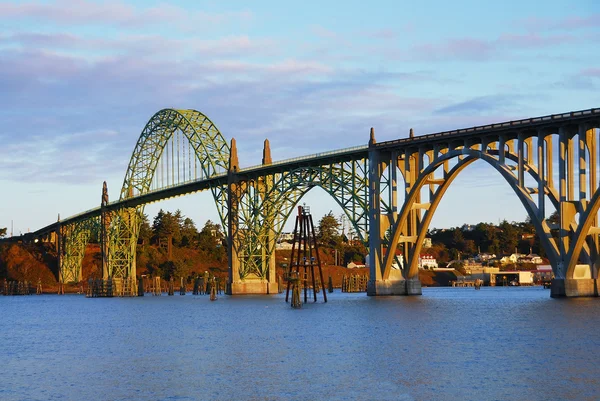 Baía de Yaquina — Fotografia de Stock