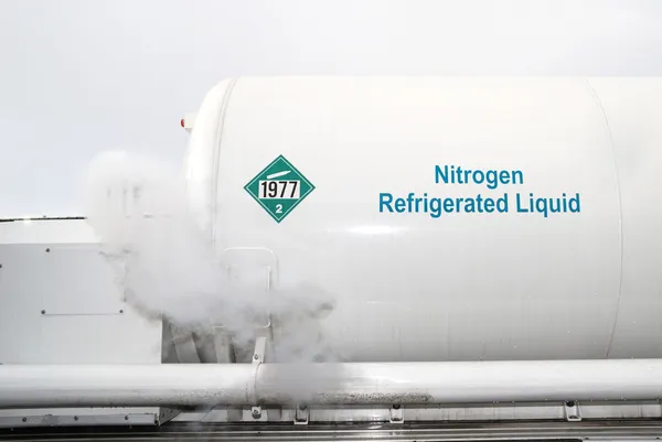 液态氮 — 图库照片