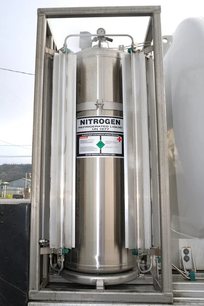 Folyékony nitrogén — Stock Fotó