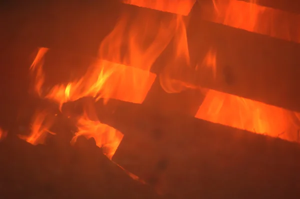 Feuer im Inneren — Stockfoto
