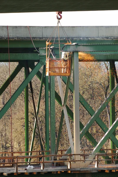 Trabalhos de ponte — Fotografia de Stock