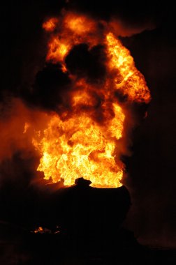 Tanker yangın