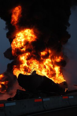 Tanker yangın