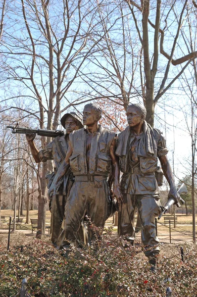 Мемориал ветеранам Вьетнама — стоковое фото