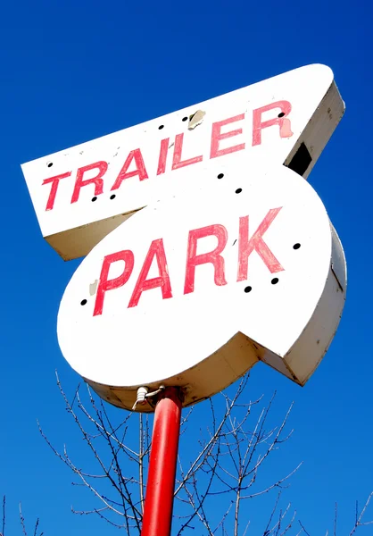 Trailer park — Stock fotografie