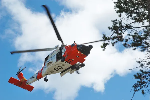 Helicóptero da Guarda — Fotografia de Stock