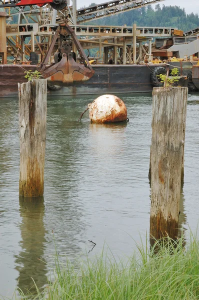 Acciaio galleggiante — Foto Stock