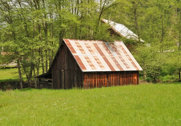 Oude schuur — Stockfoto