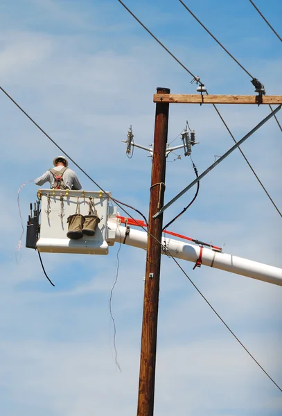 Linee elettriche — Foto Stock