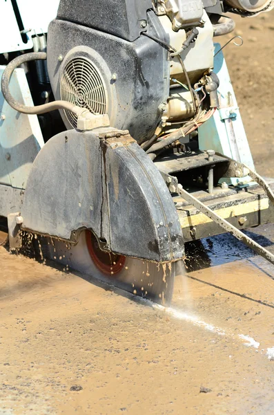 Asphaltschnitt — Stockfoto